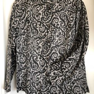 Chico’s Mandarin Collar Top